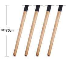 4 шт./лот. L: 70 см цельная деревянная мебель для стола ножки кронштейны железные рамы Буковые ножки фурнитура