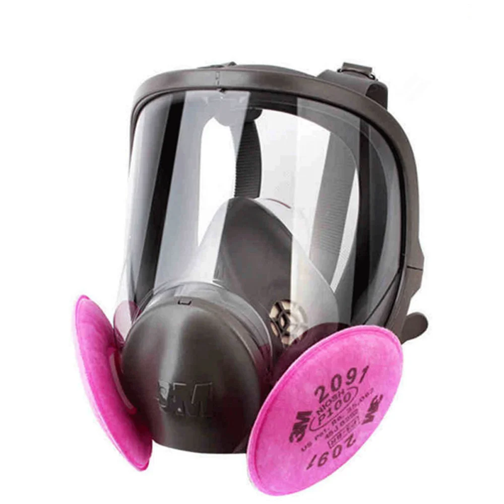 

3M 9-in-1 Full Facepiece Mask Respirator Reusable Filter Gas Dust Protection Mask Anti Organic Vapor Pesticide Spray Tool Set