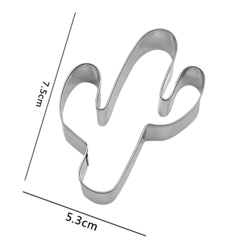 Кактус помадка шикарный бисквит кекс кондитерские изделия металлический резак для печенья торт Декор 1 шт. винтажная Кондитерская пекарня