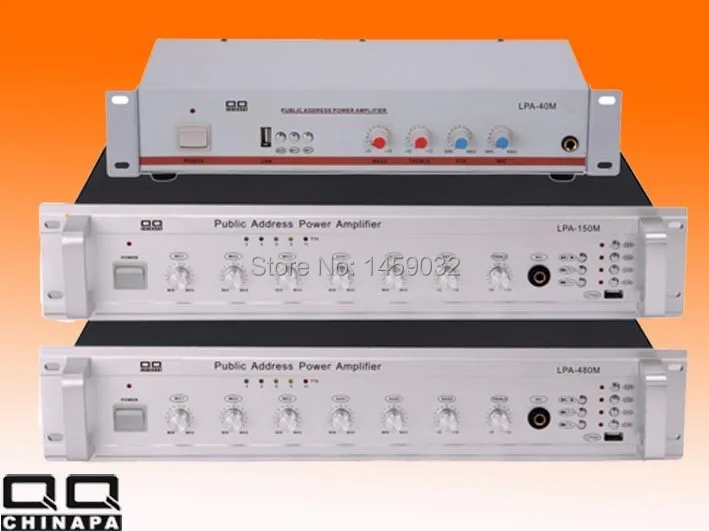 Mixer PA Power amplifier 60W USB+4ZONE+MMC Function-in