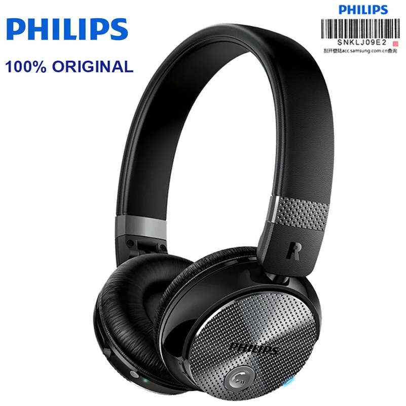 

Original Philips SHB8850 Active Noise Cancelling Wireless Bluetooth Headphones NFC Headset with Microphone Official Verification