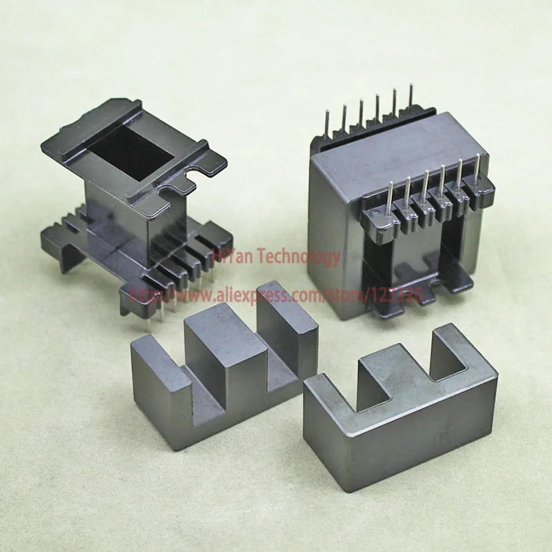 2 компл./лот EE42-20 PC40 ферритовый магнитный сердечник и 6pins+ 6pins, верхний вход Пластик бобины по индивидуальному заказу Напряжение трансформатор