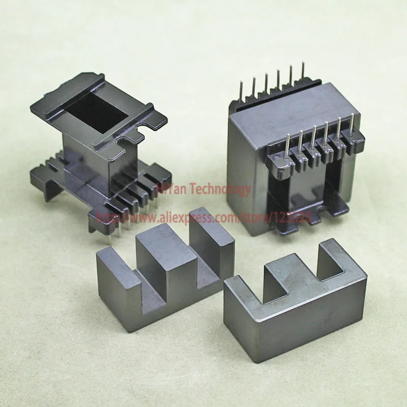 2 компл./лот EE42 20 PC40 ферритовый магнитный сердечник и 6 штифтов + верхний вход