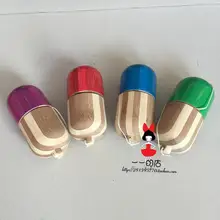 100 шт кендама в форме пилюли бамбука делая разлагаемые Открытый Взрослый образовательный