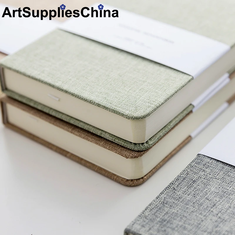 

artsupplieschina Basics Unlined Plain Paper Journal 7.08"x5.11" 128 sheets Multi-Colored Small Hardcover Pocket Blank Notebook