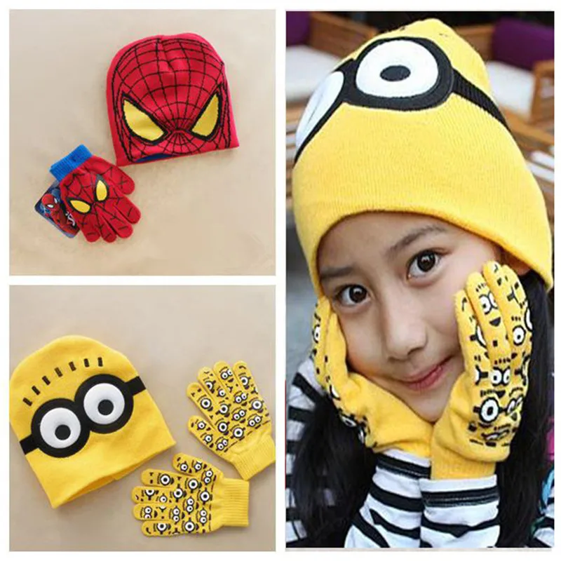 boys hat gloves