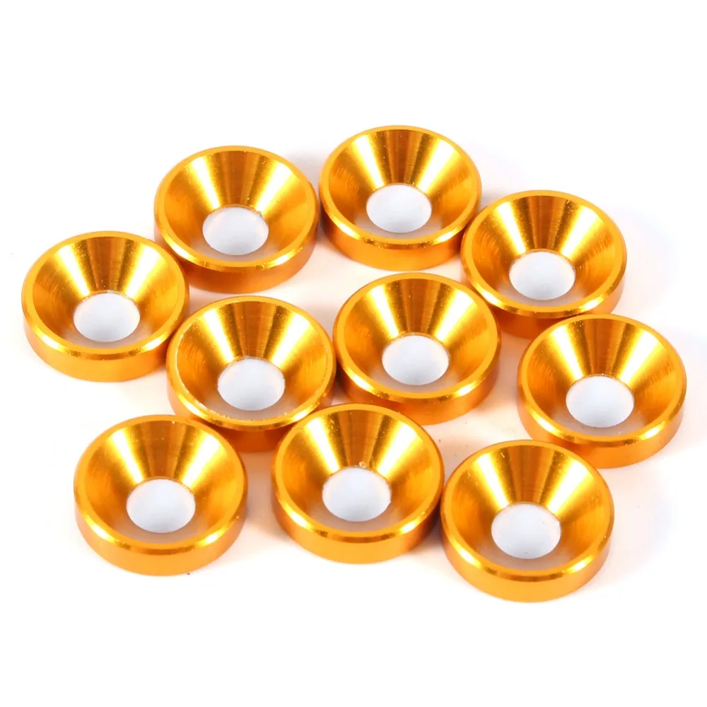 

High Quality M4 Aluminum Washer Countersunk Flat Head Screw Bolt Washer Multi-Color Chose