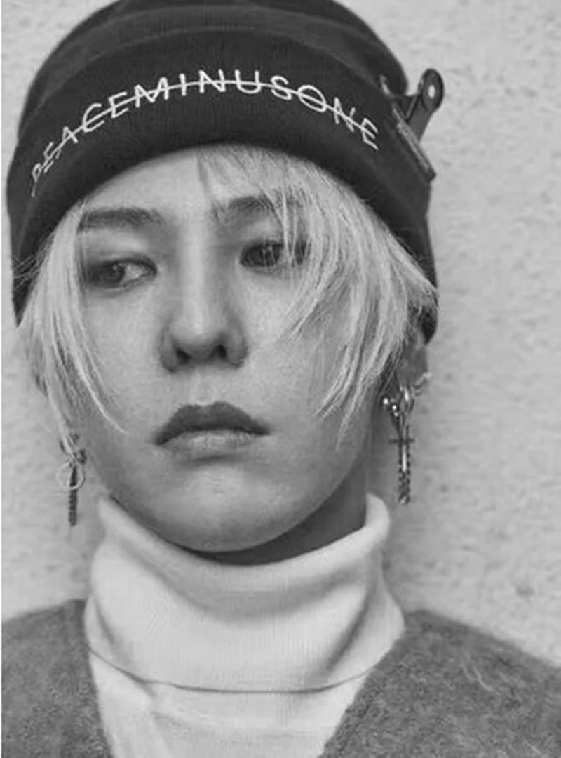 Вязаная шапка с вышивкой VORON BIGBANG GD gdragon PEACEMINUSONE модная в стиле хип-хоп унисекс