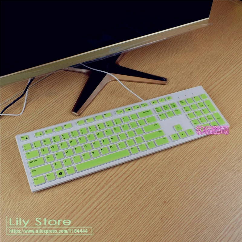 Dell の Inspiron 3000 Kb216 Kb216p Kb216t Km636 オールインワンデスクトップ Pc キーボードカバー プロテクタースキン Pc Keyboard Cover Keyboard Coverkeyboard Cover Protector Aliexpress