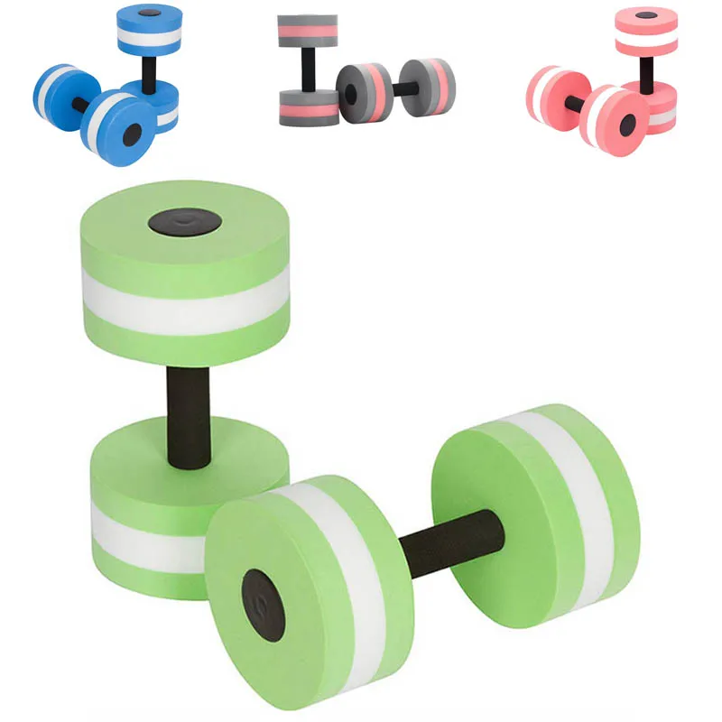 

2pcs Fitness Water Pool Swimming Exercise Barball EVA Foam Aquatics Dumbbell B2Cshop