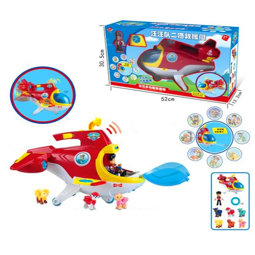 

Paw Patrol Dog Rescue aircraft Puppy Patrol Play Set toys Puppy Action Figure Patrulla Canina Juguetes kids toy