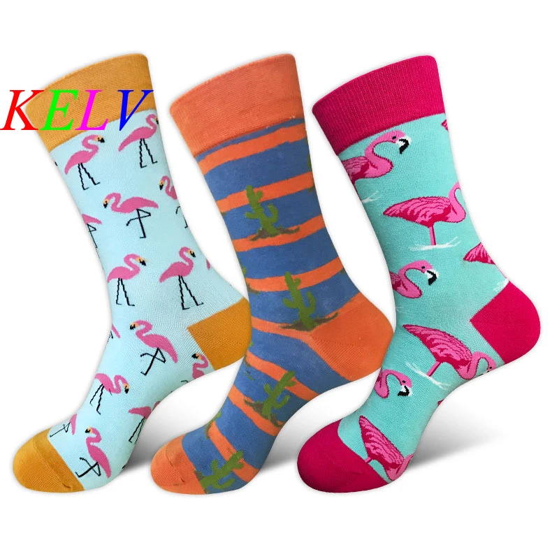

KELV 1 Pair High Quality Professional Brand Cycling Sport Socks Feet Breathable Wicking Socks Cycling Socks Animal Picture Socks
