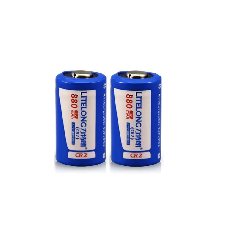 Online 2PCS Große kapazität 880mAh 3v CR2 lithium batterie kamera akku + 1PCS cr2 batterie ladegerät