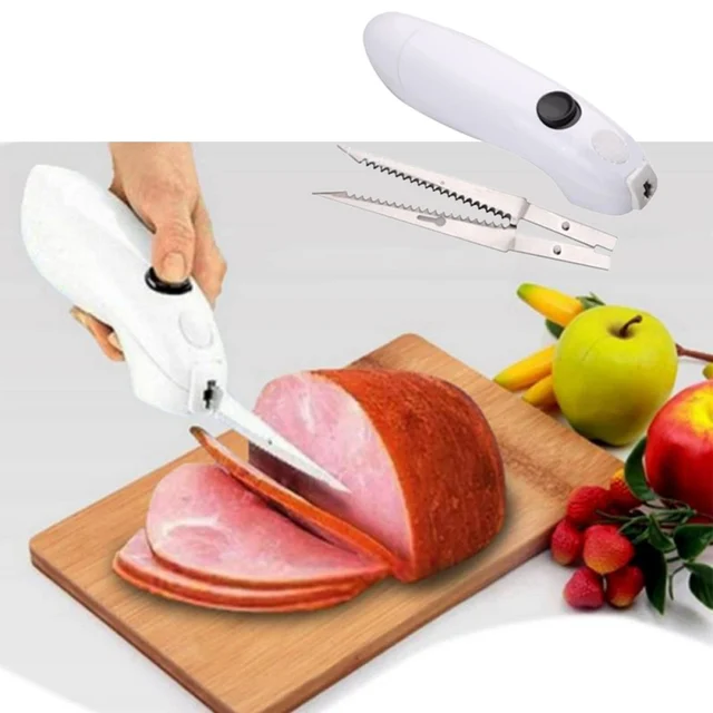 Meat Tools One Touch Battery Powered Knife Easy Cut Cordless Knife For