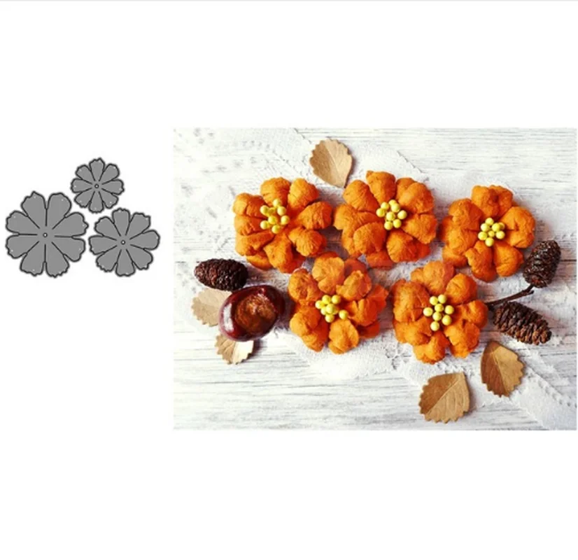 

BM Metal Cutting Dies cut die mold Sprig flower 2 Scrapbook paper craft knife mould blade punch stencils dies