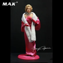 Collectible 1/6 Scale Female Figure SA0015 Marilyn Monroe Collectable Full Set Action Figure with Pink Dress for Gifts