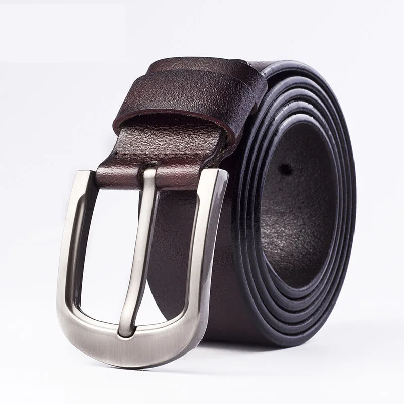 

New Cowhide Genuine Leather Belts For Men Cowboy Male Vintage Fancy Jeans Designer Belt Men High Quality Cummerbunds