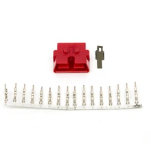 Red Assembly 16Pin obd2 Connector OBD2 16Pin Male Connector OBD Wire Sockets Connector obd ii Adapter Diagnostic Tool LR20