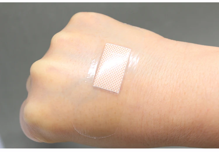 100 pcslot Waterproof Band-Aid Medical Transparent Sterile Wound Dressing Band-aids Invisible Anti Grinding feet Tape Bandages (7)