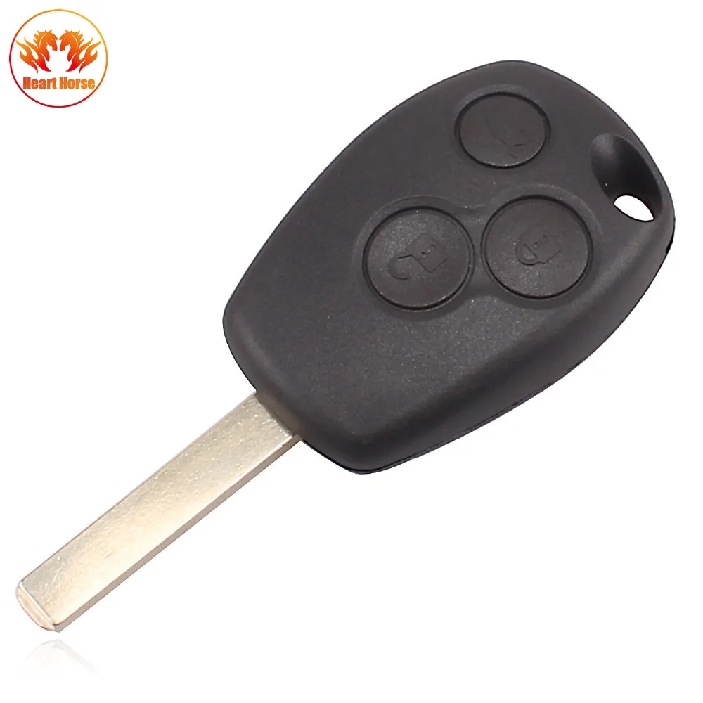 New 3 Button Remote Key Fob Shell For Renault Scenic Clio ...