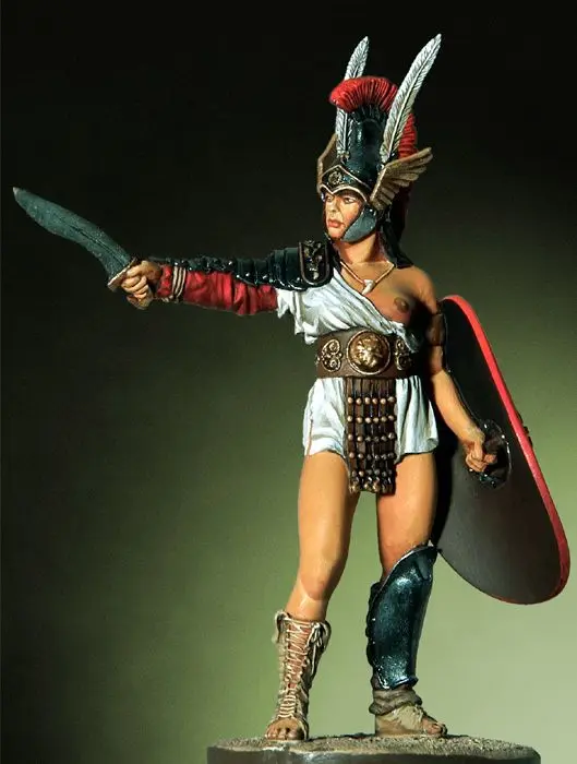 

Roman female gladiators Falcata 54mm
