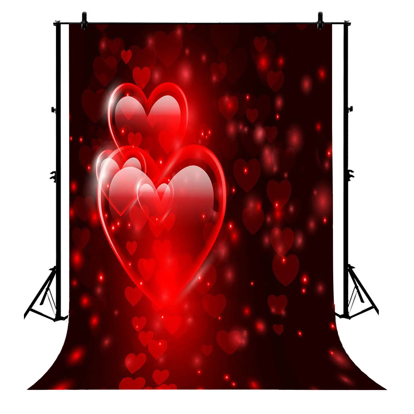 

5x7ft Valentine Day Polyester Photo Background Portrait Backdrop