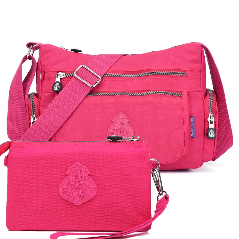

Women Messenger Bags Waterproof Nylon Handbag and Purse Female Shoulder Bag Ladies Crossbody Bags bolsa sac a main