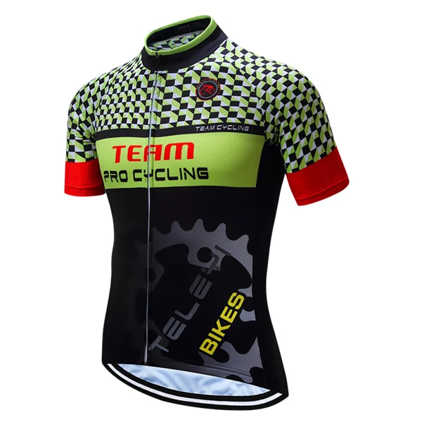Men Cycling Clothing Sets Mtb Mountain Road Bike Outfit Mtb Uniform Kits Pro Sport Dress Bicycle Jersey Clothes Wear Suits - Цвет: Only Shirts 01