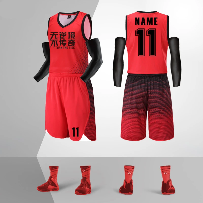 Новинка DIY баскетбольные майки набор для мужчин мальчик пустая команда баскетбольные тренировочные костюмы Женский Баскетбол майки одежда униформы Индивидуальные