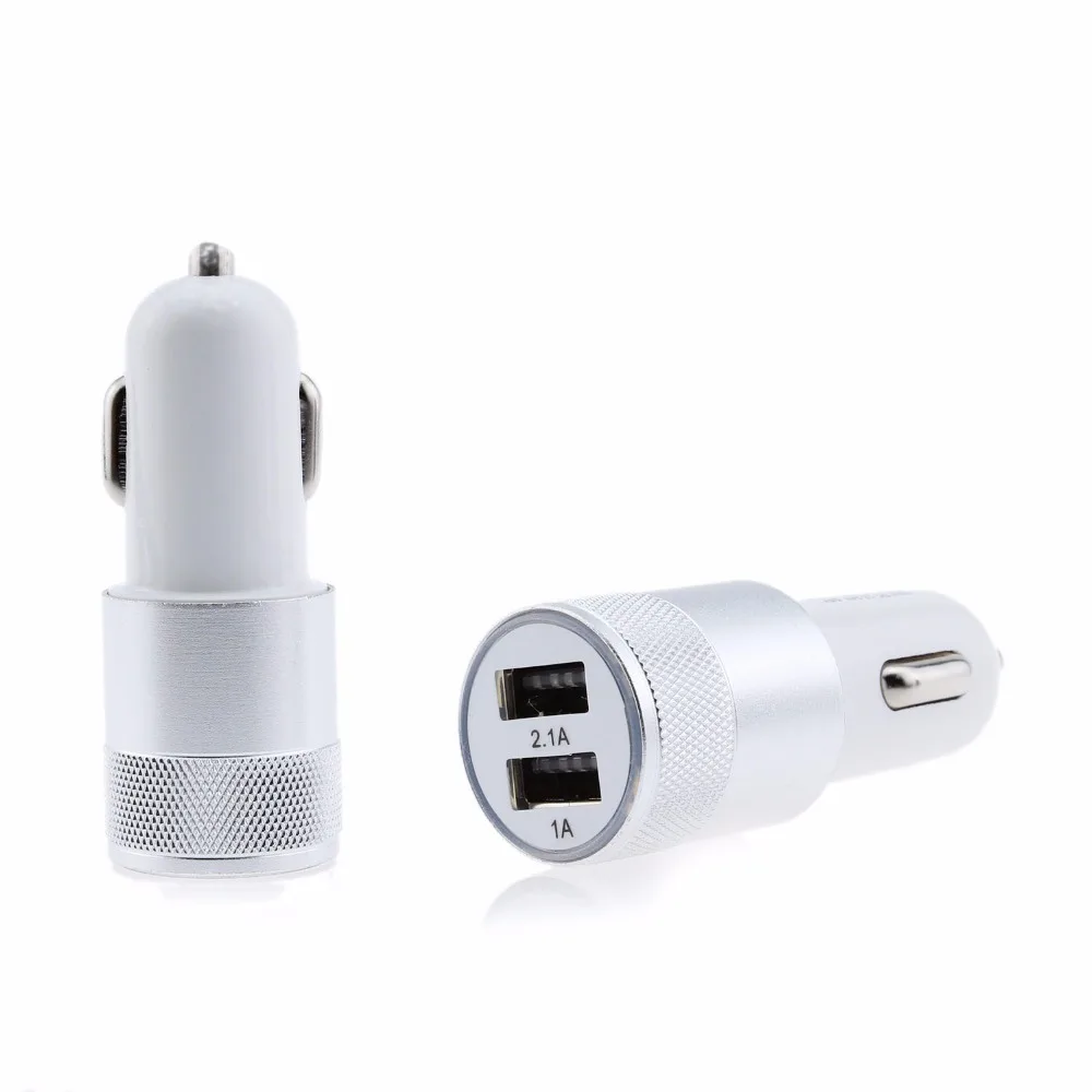 Vumpach شاحن سيارة مصغرة المزدوج USB شاحن سيارة ل iPhone6 6 s زائد 5 7 شاحن USB محول سامسونج Xiaomi شاحن يو اس بي