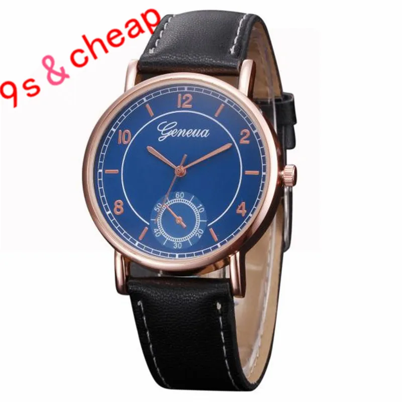Модные мужские Ретро Дизайн кожаный ремешок аналоговые сплава кварцевые наручные часы Фирменная новинка высокое качество роскошные