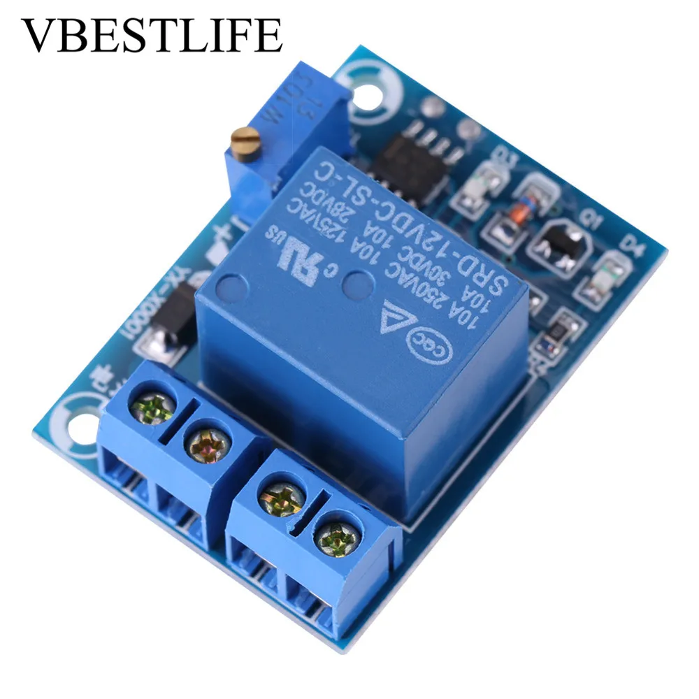 

12V Battery Switch Module Charging Control Module Undervoltage Management Controller Cut off Load Switch Protection Module