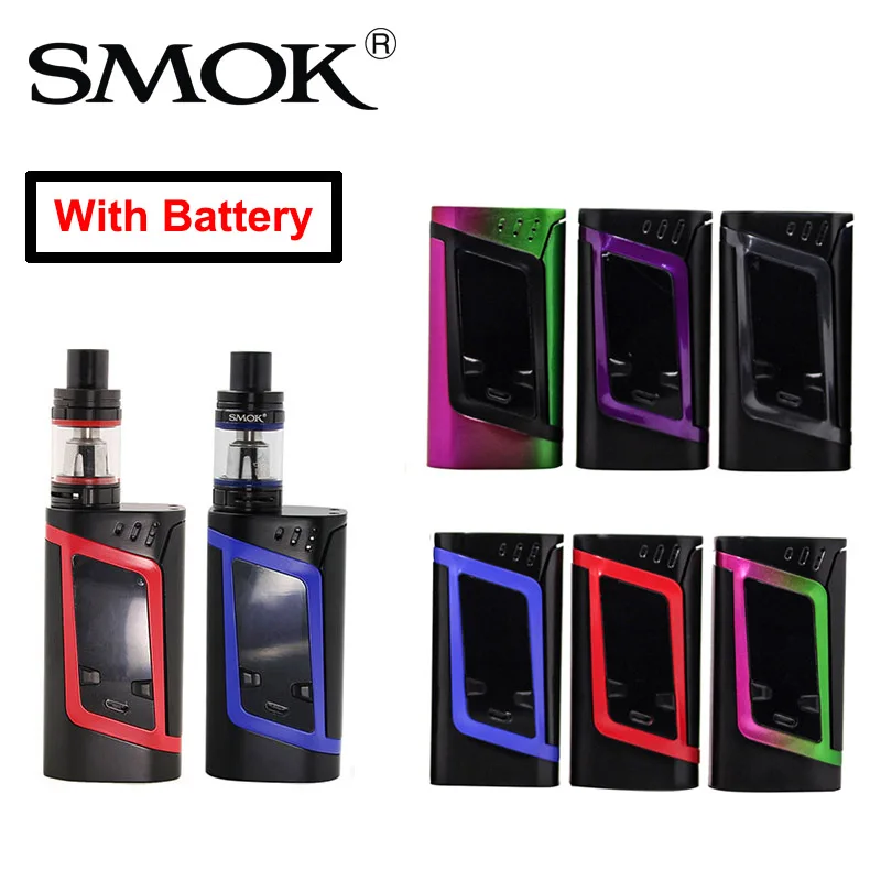 

100% Original SMOK Alien KIT 220W Alien Mod VW TC Box Mod For 510 Thread Tank Electronic Cigarette Vape With Battery Vaporizer