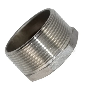 

MEGAIRON 2" Male x 1-1/2" Female DN50 to DN40 Reducer Bushing BSPT Thread Stainless Steel SS 304 Pipe Fittings For Water Gas Oil