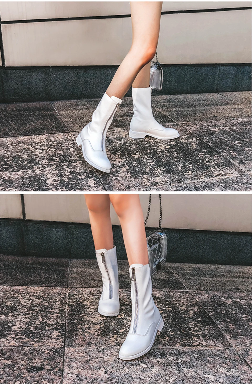 8 leather boots
