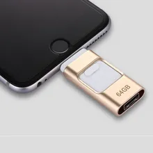 For iPhone 7 7s Plus 6 6S ipad Pen drive memory stick Stable performance OTG Micro USB Flash Drive 16GB 32GB 64GB 128GBPENDRIVE