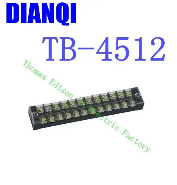 

TB-4512 Fixed Terminal Terminal Connector/Cable Connector/Wire Connector/Splice 10PCS/Pack