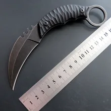 Eafengrow C1690 CS GO Counter Strike Tactical Claw Karambit Knife Camping Hunting Knife Survival combat knife Multi Hand Tools yalku knife handmade hunting karambit cs go never fade counter strike tactical knife claw karambit neck knife real combat