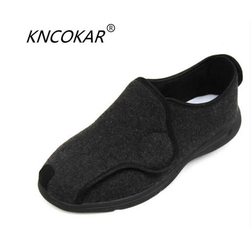 

KNCOKAR 2018 spring and autumn period female foot wide bunions are used to care for elderly diabetes shoes 36-41