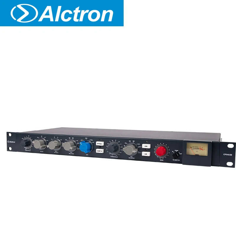 Alctron CP540V2 сигнальный компрессор и ограничитель, разработанный для удовлетворения критической потребности в высокопроизводительном аудио Компрессоре