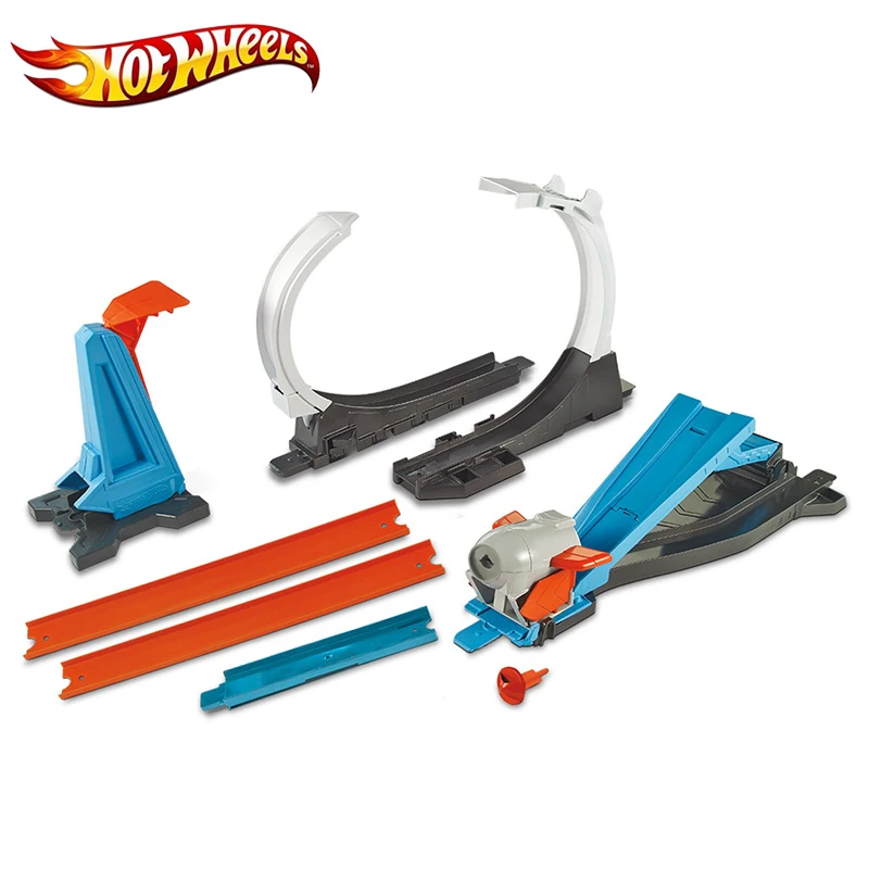 Подлинная игрушечная дорожка HotWheels 2018 новейший трек набор Rocket Launch Challenge