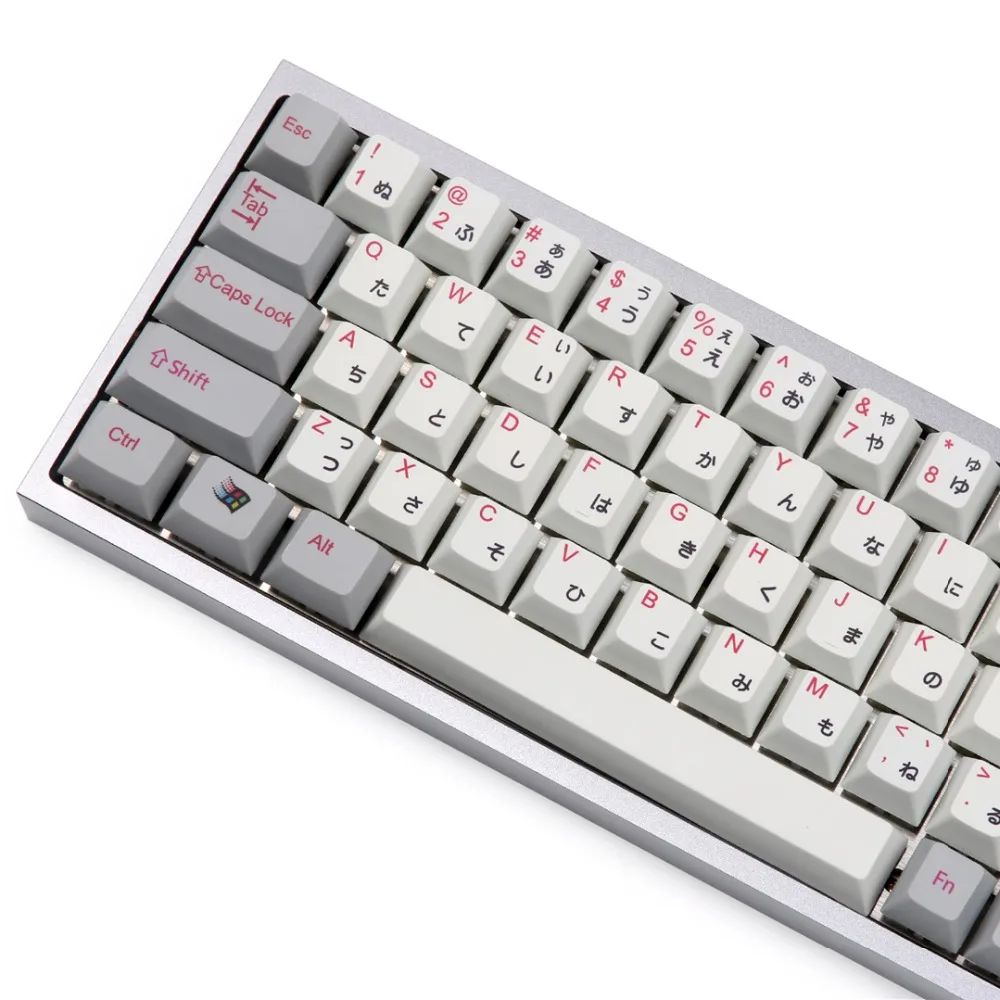 Японский keycap PBT meterial Dye sub ключи для GK64 mehcnaical клавиатуры|Клавиатуры| |
