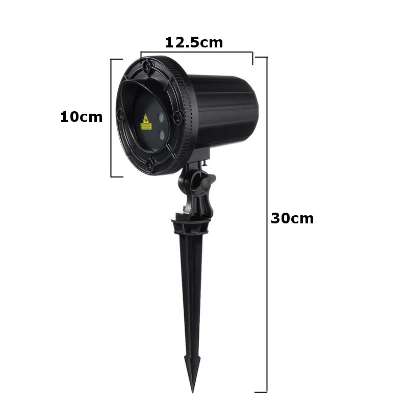 

Smuxi Outdoor IP65 Waterproof Moving Star Laser Projector Lamps Christmas Party Landscape LED Stage Light Garden Lamp