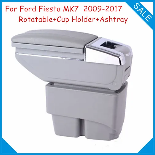 

FREE SHIPPING CAR ARMREST FOR FORD FIESTA 2009-2017 Car Accessories Console Box Driver Center Arm Rest With Cup Holder Ashtray