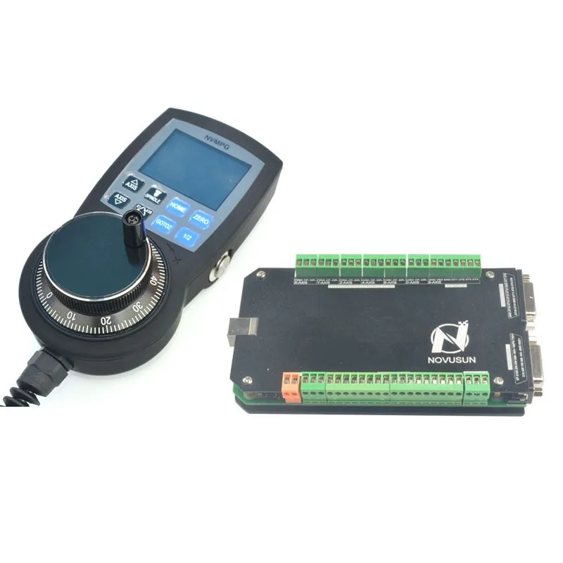 

NVCM MACH3 USB Port 3 Axis Motion Controller CNC Card Board + NVMPG-3D CNC Manual Pulse Generator MPG