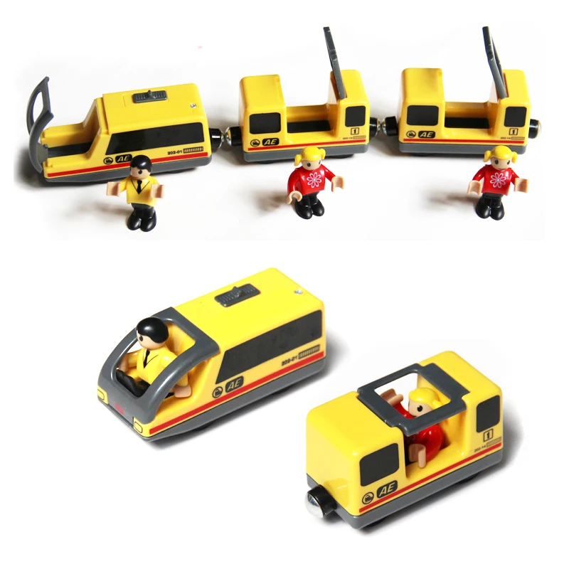 brio yellow train