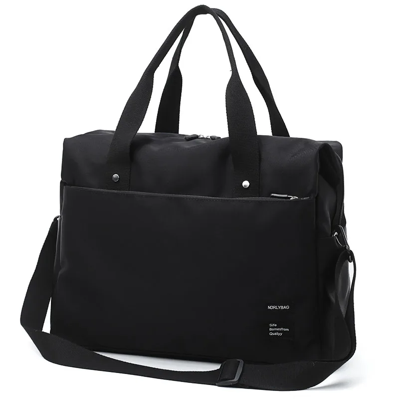 

Fashion Utility Convenience Girl's Luggage High Quality Waterproof Nylon Travel Bag Inner Multi-pockets Travel Tote for Women