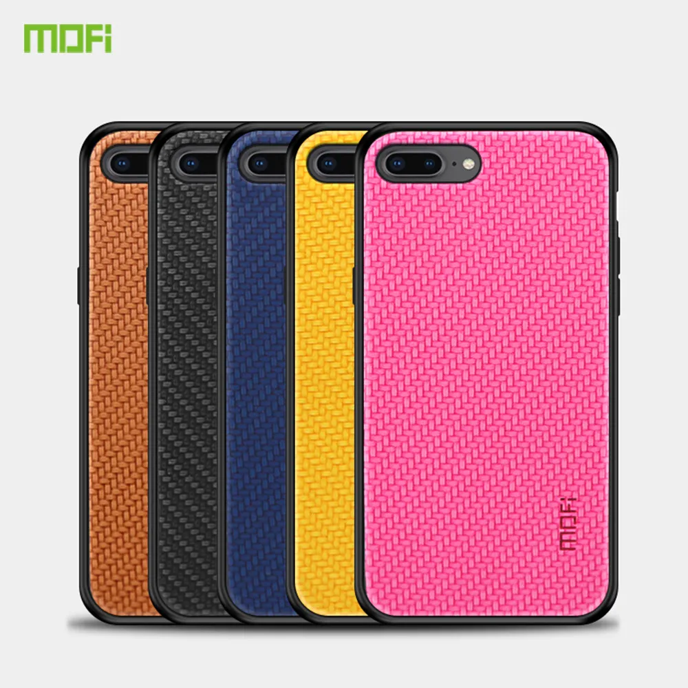 Beste MOFi Telefoon Gevallen voor iPhone 8 Plus Case 5.5 inch Volledige Bescherming Back Cover PC + TPU Case voor iPhone 7 Plus Cover Funda