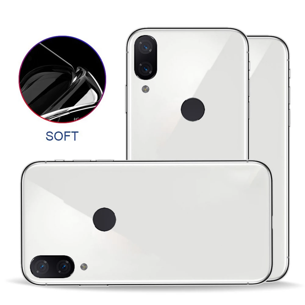 Модный прозрачный мягкий чехол из ТПУ для Asus ZenFone Max Zb555kl с защитой от отпечатков