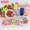 Obtenga esto Cuentas de 10 ranuras para bebés, juguetes para niños y niñas, regalo educativo, collar de lazada, pulsera para joyería, Material de costura, juego de cuentas x1VW6o6r